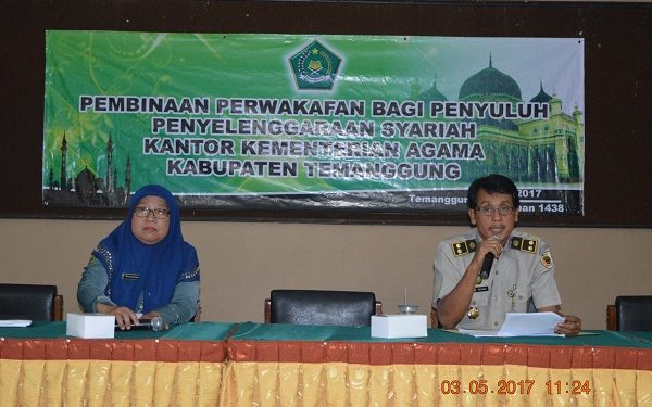 Pembinaan Perwakafan bagi Penyuluh Agama