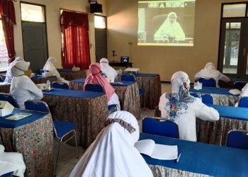 DWP Kemenag Kab. Temanggung Ikuti Halal Bi Halal Nasional 1442 H secara Virtual