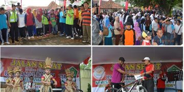 Jalan Sehat Dalam Rangka HAB Ke 71 Kemenag Kab. Temanggung