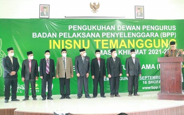 Dewan Pengurus BPP INISNU Temanggung Resmi Dikukuhkan