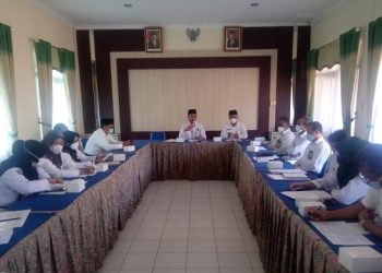 Rakor Evaluasi dan Percepatan Serapan DIPA Tahun 2021