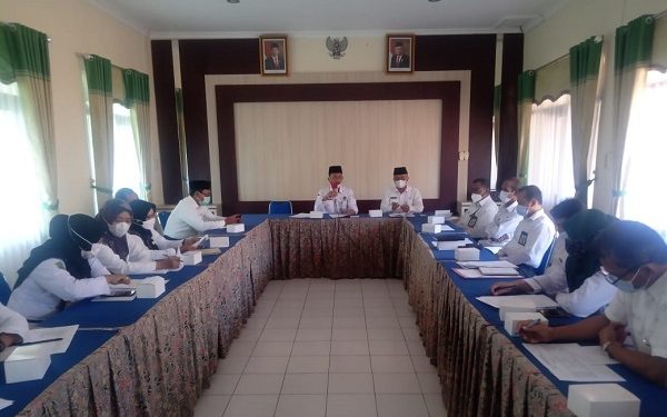 Rakor Evaluasi dan Percepatan Serapan DIPA Tahun 2021