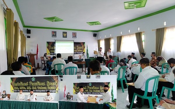 Sosialisasi Penulisan Blangko Ijazah untuk MTs