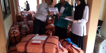 Pengambilan Tas Koper Jemaah Haji Kabupaten Temanggung
