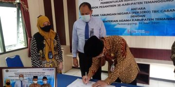 Penandatanganan Perjanjian Kerja Sama Pembentukan Rekening PIP