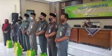 UPZ Kemenag  Kab. Temanggung Salurkan 500 Paket Sembako