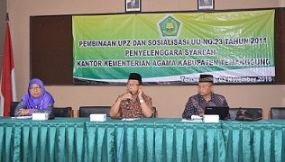 Pembinaan UPZ Dan Sosialisasi UU NO 23 Tahun 2016