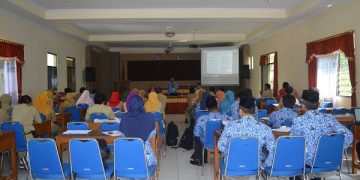 Rakor Bedah Instrumen Akrediatsi Seksi Pendidikan Madrasah Kankemenag Kabupaten Temanggung