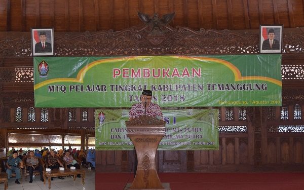 MTQ Pelajar Meningkatkan Kecintaan Kitab Suci Al Quran
