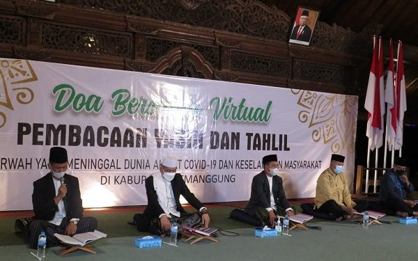 Kepala Kemenag Pimpim Pembacaan Yasin Dan Tahlil Yang Digelar Pemkab Temanggung