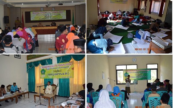 Seleksi Pentas PAI Mendapatkan Siswa-Siswi Berpotensi dan Berkualitas