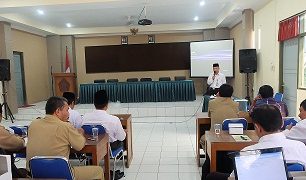 Sosialisasi Penulisan Ijazah Tingkat MTs Kankemenag Kab. Temanggung