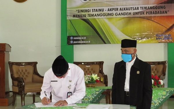 STAINU MoU dengan Kemenag Kab. Temanggung