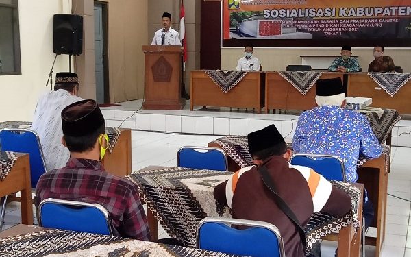 Sosialisasi Penyediaan Sarana Prasarana Sanitasi di Lembaga Keagamaan