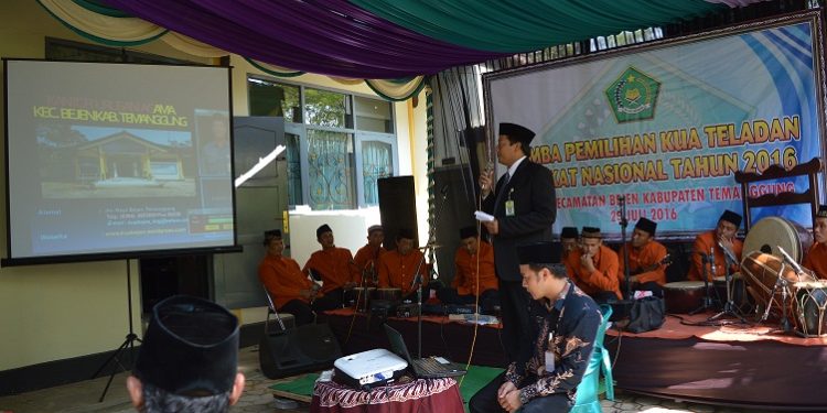 Penilaian Lapangan Lomba KUA Teladan Tingkat Nasional