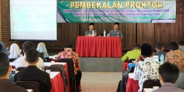 Pembekalan Proktor UAMBN-BK Tahun 2019 Tingkat MTs dan MA se Kabupaten Temanggung