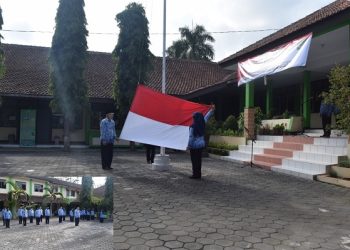 Kemenag Kab. Temanggung Gelar Upacara Bendera Hari Pahlawan Secara Terbatas