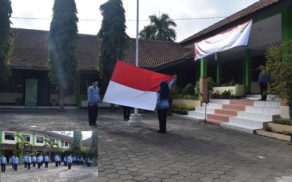 Kemenag Kab. Temanggung Gelar Upacara Bendera Hari Pahlawan Secara Terbatas