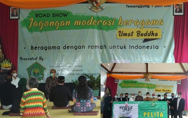 Kepala Kemenag Kab. Temanggung Pandu Jagongan Moderasi Beragama