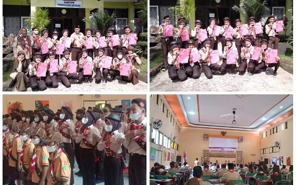 Pelantikan Pramuka Garuda MTsN 2 Temanggung