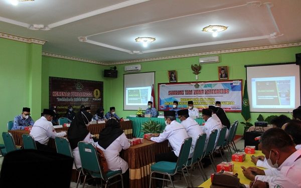 Kaji Tiru Zona Integritas Kemenag Kab. Temanggung Ke Kemenag Kab. Purbalingga