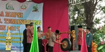 Pembukaan Lomba MAPSI Tahun 2017 Kabupaten Temanggung