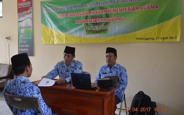 Kementerian Agama Kabupaten Temanggung Gelar Pemilihan Penyuluh Agama Teladan