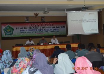 Sosialisasi Jaminan Kecelakaan Kerja dan Jaminan Kematian