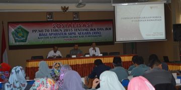Sosialisasi Jaminan Kecelakaan Kerja dan Jaminan Kematian