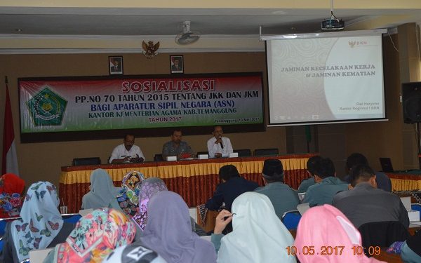 Sosialisasi Jaminan Kecelakaan Kerja dan Jaminan Kematian