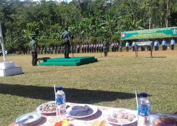 Upacara Penutupan TMMD dan Peresmian Jalan