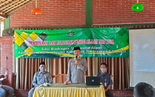 Pembinaan Dan Evaluasi Pengelolaa BOP KUA