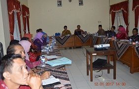 Rapat Evaluasi DIPA 2016 Dan Penyerahan DIPA Tahun 2017 Kankemenag Kabupaten Temanggung