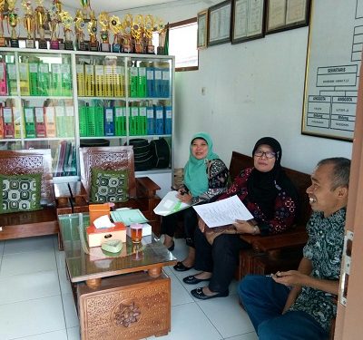 Monitoring Pelaksanaan Ujian Madrasah Ibtidaiyah Tahun 2018