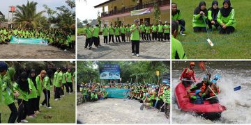 Rafting  & Outbound Membangun Kebersamaan