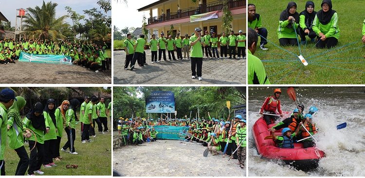 Rafting  & Outbound Membangun Kebersamaan