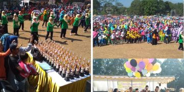 Festival Senam Menggalang Silaturrahmi Guru dan Anak RA