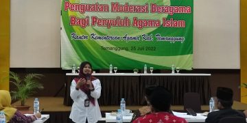Penguatan Moderasi Beragama bagi Penyuluh Agama Islam Non PNS Kemenag Kab. Temanggung