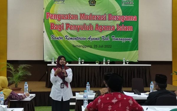 Penguatan Moderasi Beragama bagi Penyuluh Agama Islam Non PNS Kemenag Kab. Temanggung