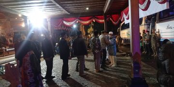 Penyambutan Jamaah Haji Kloter 40 Di Pendopo Pengayoman Temanggung