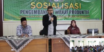 Sosialisasi Pengembangan Wakaf Produktif Kankemenag Kab. Temanggung