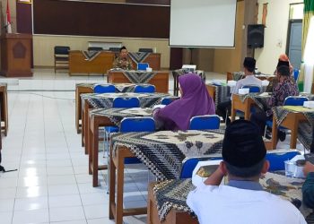 Seksi PD Pontren Kankemenag Kab. Temanggung Selenggarakan Sosialisasi Simba pada Lembaga Keagamaan