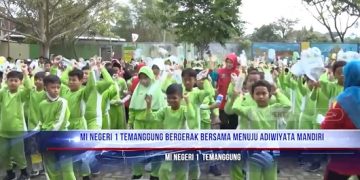 Menuju Adiwiyata Mandiri MIN 1 Temanggung Lakukan  Aksi Pilah Sampah