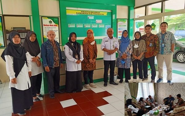 Kemenag Kab.Temanggung Terima Tim Pemetaan Dan Evaluasi Program Penyelenggara Zawa