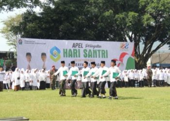 Bupati Temanggung Pimpin Apel Bersama Peringatan Hari Santri Nasional Tahun 2022