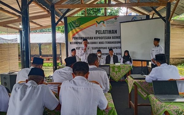 Pelatihan PKB Kepala Madrasah di Lingkungan Kemenag Kab. Temanggung