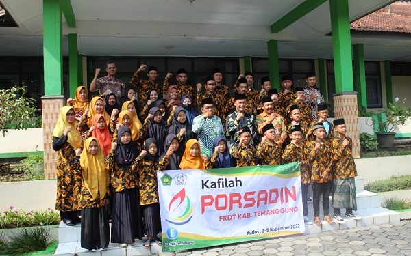 Kepala Kankemenag Lepas Kontingen Porsadin Kabupaten Temanggung