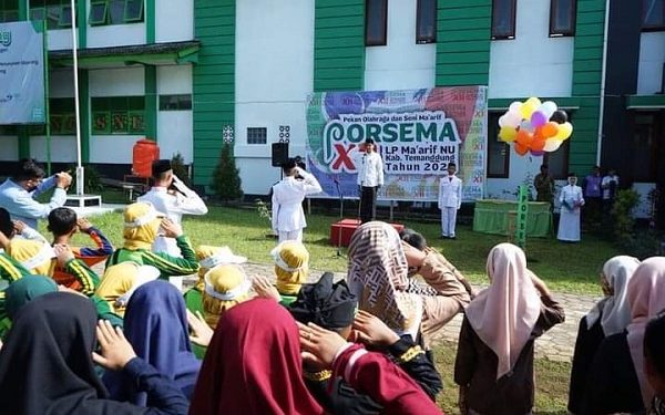 Siswa LP Maarif se Kabupaten Temanggung Ikuti Porsema XII