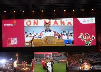 Pembukaan Pospenas IX Tahun 2022