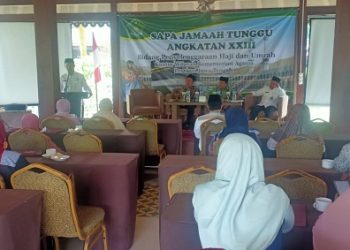 Kemenag Kab. Temanggung Gelar Sapa Jamaah Tunggu Angkatan XXIII